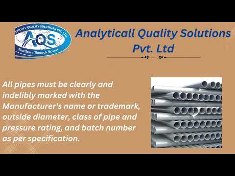 Is 4985 (2000): unplasticized pvc pipes for potable water su...