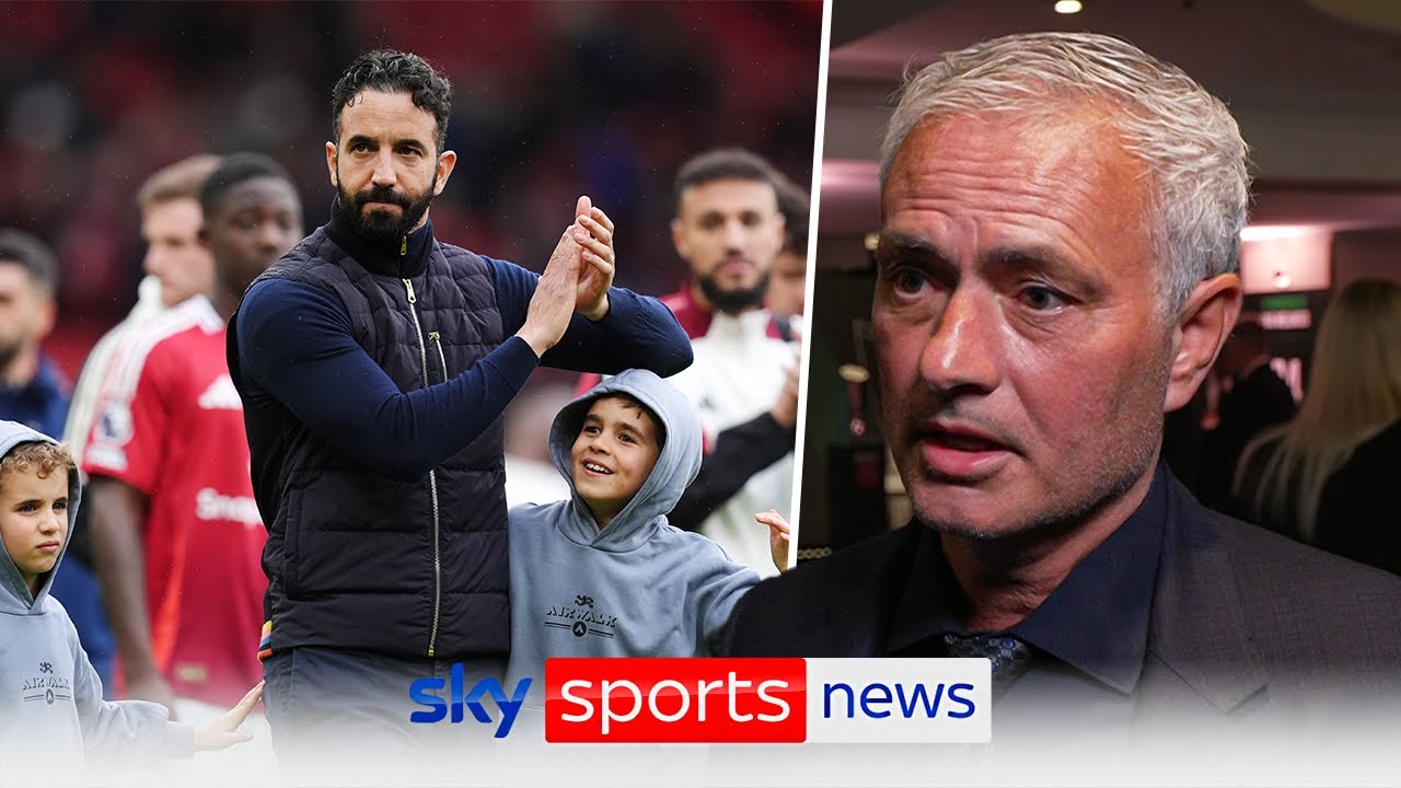 Jose Mourinho gives his thoughts on Ruben Amorim at Man Utd and Spurs' Europa League win