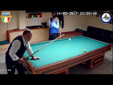 Biancone vs D'Ambrosi - Gara Interregionale 1/2/3 Cat. CSB Martino's Billiards (LT) 14/18Mar2017