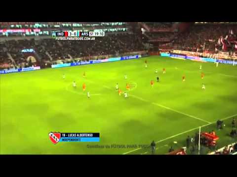 Gol de Albertengo | Independiente 3-0 Arsenal | Fecha 6 | Torneo 2015