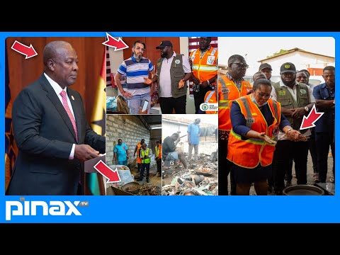 ROBBERY BUST: Mahama Tasked to ARREST Lebanese In Ghana! Two Shops SHUT Down For ECG Cable Robbery