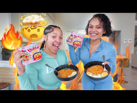 MAKING THE VIRAL BULDAK NOODLES Gone Great