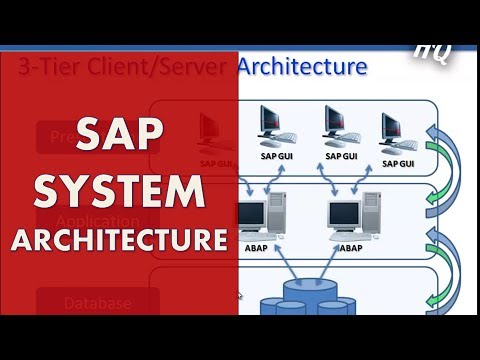 SAP培訓。初學者指南 - 學習SAP ABAP - SAP系統架構。 (SAP Training: Beginners Guide - Learn SAP ABAP - SAP System Architecture)