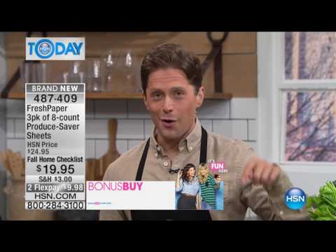 HSN | HSN Today: Kitchen Innovations featuring FreshPaper Premiere 09.19.2016 - 07 AM