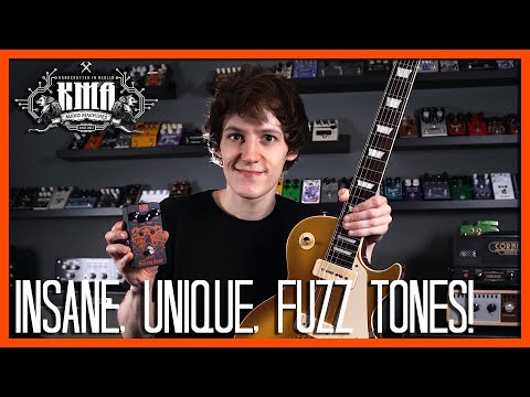 One of the BEST AND MOST UNIQUE FUZZ PEDALS! Fuzzly Bear - KMA Audio Machines Pedal Demo