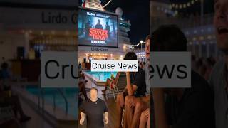 Would you watch Stranger Things on a cruise? #cruisenews  #royalcaribbean #carnivalcruise