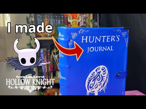 I made Hunter’s Journal from Hollow Knight in REAL LIFE! 