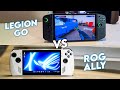 Legion Go Vs ROG Ally Who Wins
