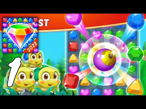 Jewel Time - Match 3 Game Gameplay Walkthrough #1 (Android, IOS)