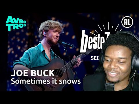 Joe Buck - Sometimes it snows in april  Beste Zangers 2021 - REACTION!!!