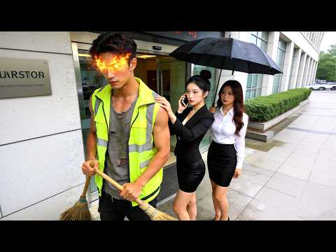 Female CEO abandons a billion-dollar order to find the street sweeper! He turns out to be the suprem
