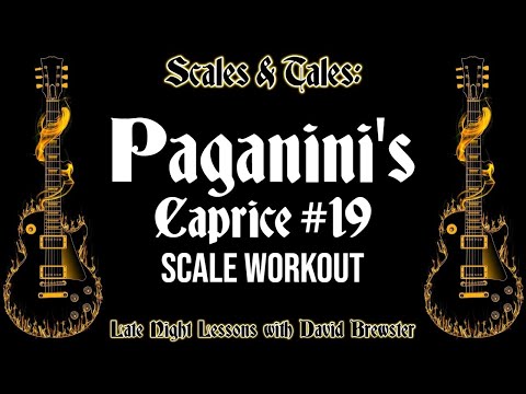 Paganini's Caprice #19 Scale Workout