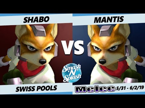SNS5 SSBM - shabo (Fox) Vs. Mantis (Fox) Smash Melee Tournament Pools