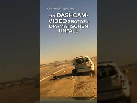 Video Thumbnail: CRASH VOR DASHCAM: Horror-Unfall auf Highway – Polizist wird zu Boden geschleudert | WELT #shorts