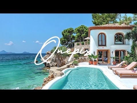 🌊🍷 Mediterranean Calm | Relaxing Music & Scenic Ocean Views from the Italian Coast 🇮🇹🎶
