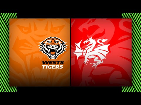 NRL Highlights | NRL Extended Match Highlights 2025 | Wests Tigers v Dragons | Round 9