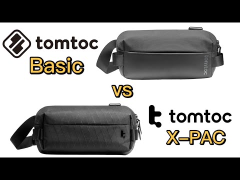 Tomtoc Explorer EDC Sling - Basic vs X-PAC Comparison