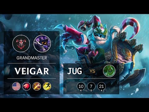 Veigar Jungle vs Zac - NA Grandmaster Patch 9.24