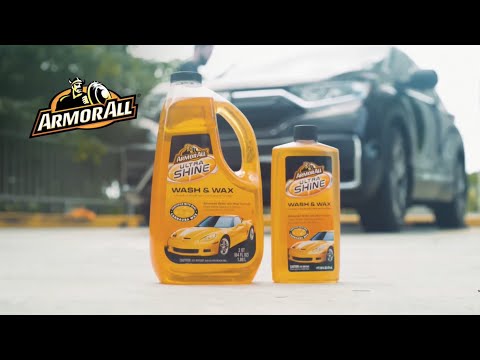 ¿Quieres mantener tu carro limpio y protegido? - Armor All® Ultra Shine Wash & Wax