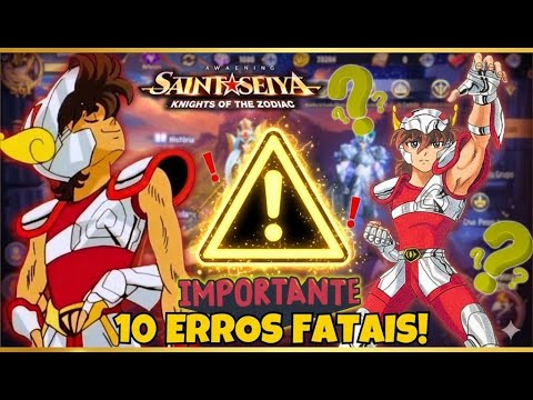 10 Mistakes Beginners Can't Make | Saint Seiya Awakening - Important Tips 2024
