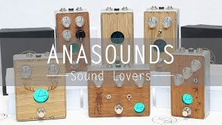 Anasounds - Handmade Analog Effect Pedals - demo by Jake Cloudchair