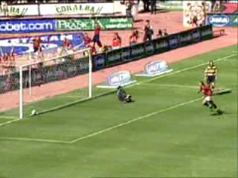 Roma 3 1 Parma (gol Battistuta) 17/06/2001