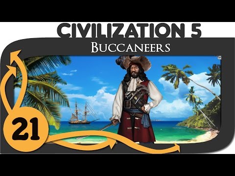 Civilization 5 - Let's Play Buccaneers - Ep. 21 - Civ 5 Deity Gameplay