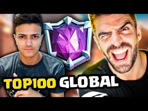 TOP 100 GLOBAL - O MELHOR JOGADOR DE LAVA DO CLASH ROYALE!
