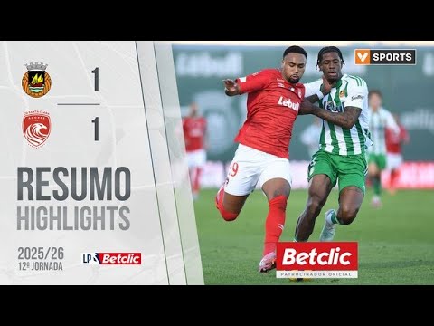 Resumo: Rio Ave 1-1 Santa Clara (Liga 25/26 #12)