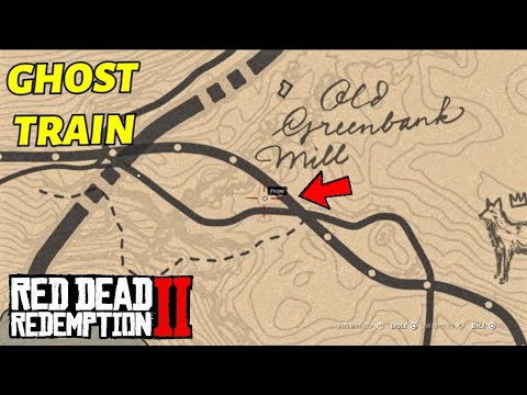 GHOST TRAIN IN RED DEAD REDEMPTION 2 😱 EASTER EGG