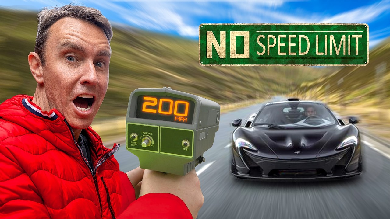 DRIVING MY MCLAREN P1 ON THE ROAD WITH NO SPEED LIMITS