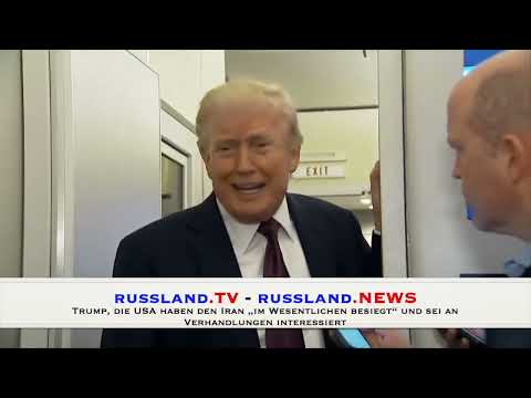 Trump, die USA haben den Iran „im Wesentlichen besiegt“ und sei an Verhandlungen interessiert