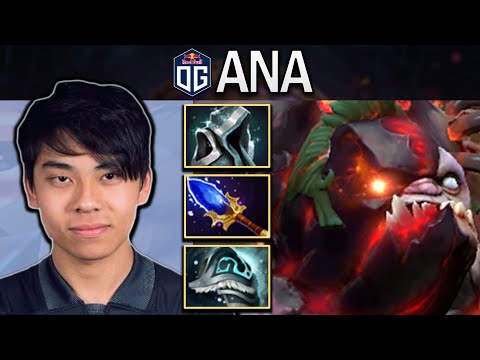 OG.ANA SMURF PUDGE WITH 20 KILLS & SHIVA'S - DOTA 2 7.31 GAMEPLAY