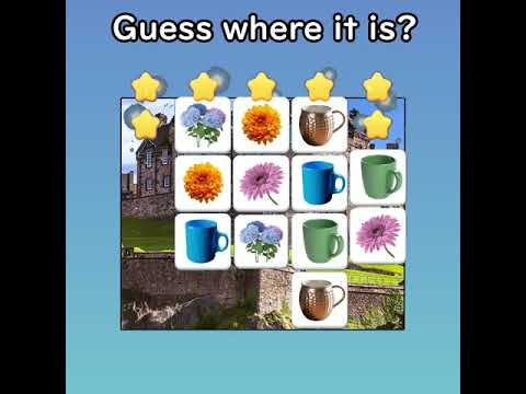 210813 Onet3DJourney 录屏广告C02 英语 1000x1000 27s 猜猜这是哪儿？ 录屏过关展示图