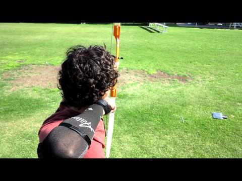 Using the Astra Archery Shot Trainer with a compound release