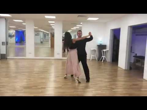 Intermediate Quickstep - Natural Turn, Hesitation, Chasse to Right, Outside Change