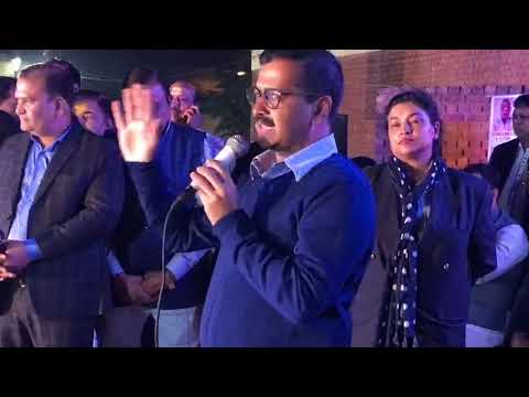 मुख्यमंत्री Arvind Kejriwal त्रिनगर में अग्रवाल समाज द्वारा आयोजित होली मिलन समारोह में सम्मिलित हुए