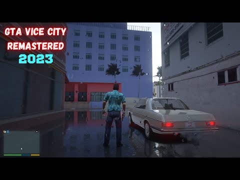 GTA Vice City: Remastered 2023 |  Graphics on RTX 3060 GTA 5 PC MOD | Remastered 2023 Gameplay
