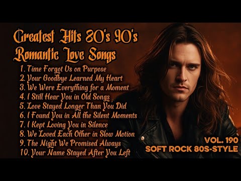 Greatest Hits Romantic Love Songs 💖 Love Songs 80's 90's - Soft Rock Ballads - Playlist Vol.190