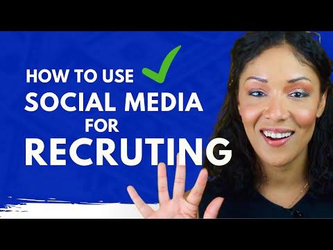 How to use Social Media for Recruiting | #recruiting