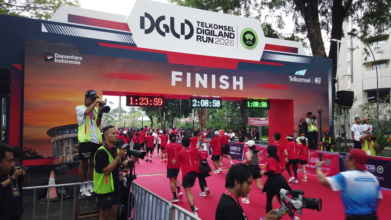Keseruan Digiland Run 2026 Jakarta