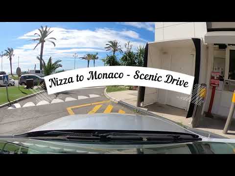 Nizza to Monaco - 1080p Scenic Drive - Frankreich