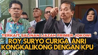 Regarding the Primary Copy of Jokowi's Diploma, Roy Suryo Suspects ANRI and KPU Collusion with @m...