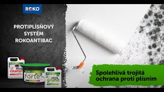 Hloubkový penetrační a zpevňovací nátěr, protiplísňový Rokogrund Antibac, 1 kg