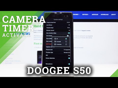 How to Set Up Camera Timer in DOOGEE S50 – Camera Settings