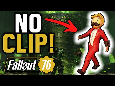 No Clip Mod Glitch Trick Hack | Fallout 76