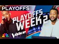 Extraordinary Performances From Team Bublé And Team Legend S Playoffs The Voice NBC