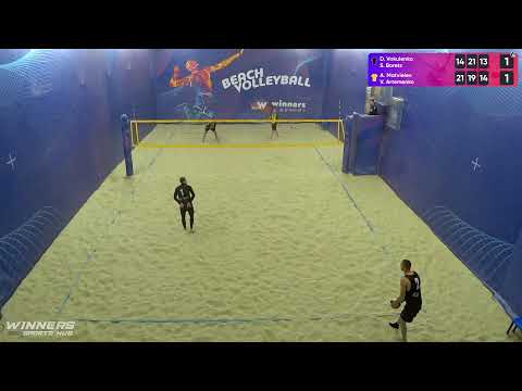 21:00 D. Vakulenko / S. Borets - A. Matvieiev / V. Artemenko 13.09.2022 | Winners Beach Volleyball