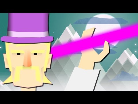 Gunther wirft seinen Lichtspeer.