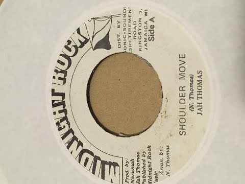 Jah Thomas - Shoulder Move / 7” vinyl, Midnight Rock records, Jamaica